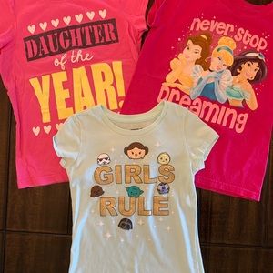 Size Medium Girls Shirt Bundle